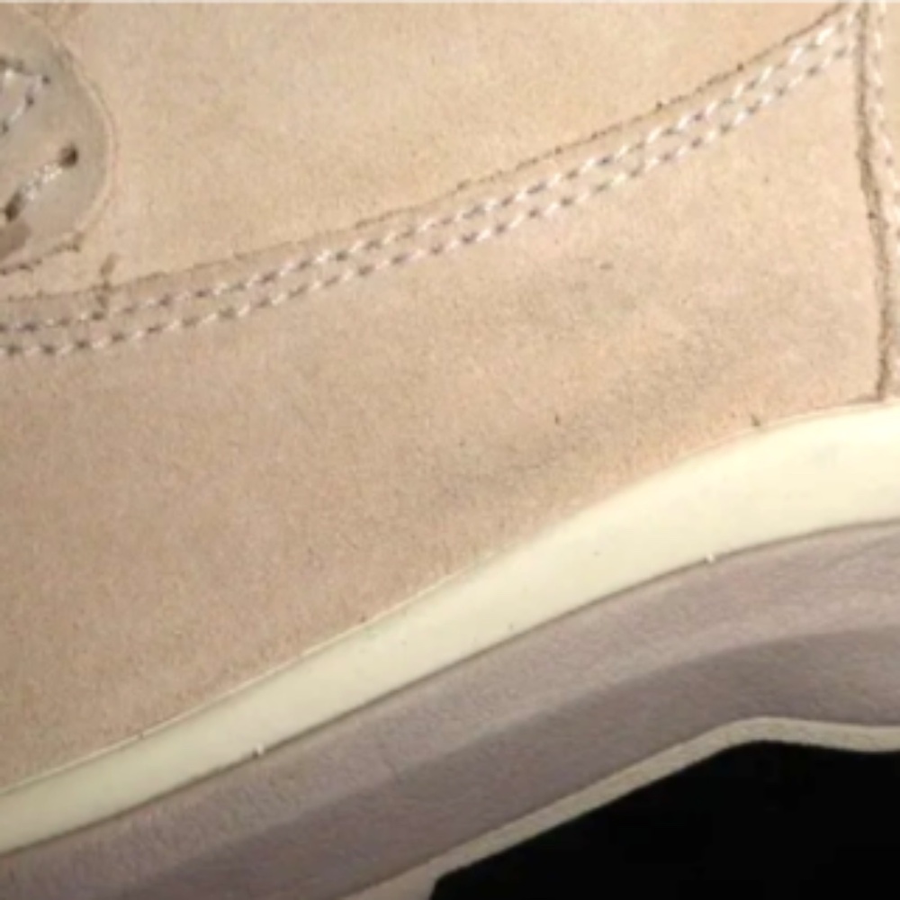 FINAL SALE UGG Atlason Frill Cream Fur Lined Waterproof Suede Boots NEW - Picture 11 of 12